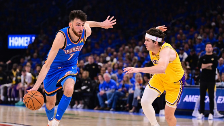 NBA: le Thunder tranquille contre les Lakers, Detroit domine Cleveland