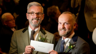 UK same-sex couples celebrate a decade of legal marriage