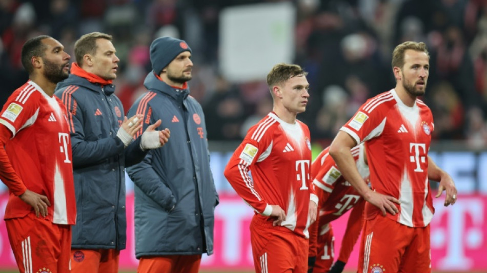 Lacklustre Bayern 'punished' in shock defeat, says Kane