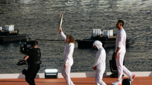 Olympic flame arrives on French soil for Paris Games