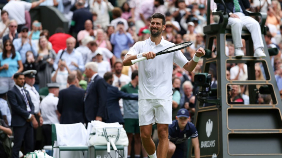 Djokovic brinca que vai pedir conselhos a seu filho para derrotar Cobolli
