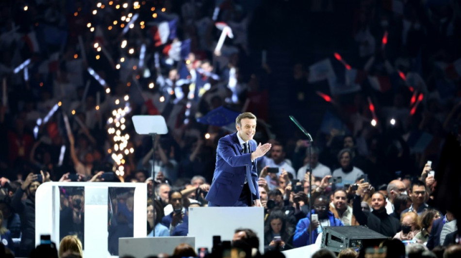 Macron llama a la "movilización general" para ser reelecto en Francia