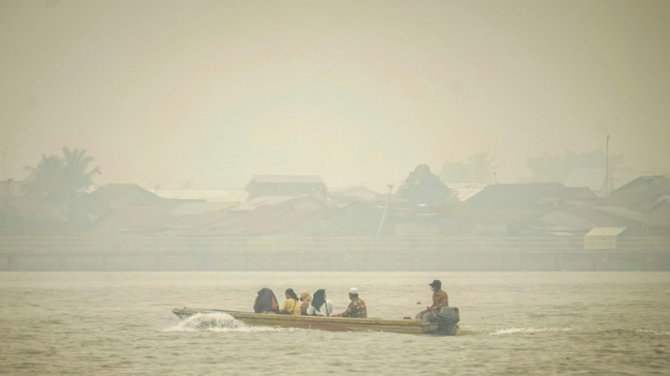 Indon&eacute;sie : les habitants de Pontianak suffoquent sous la fum&eacute;e des incendies