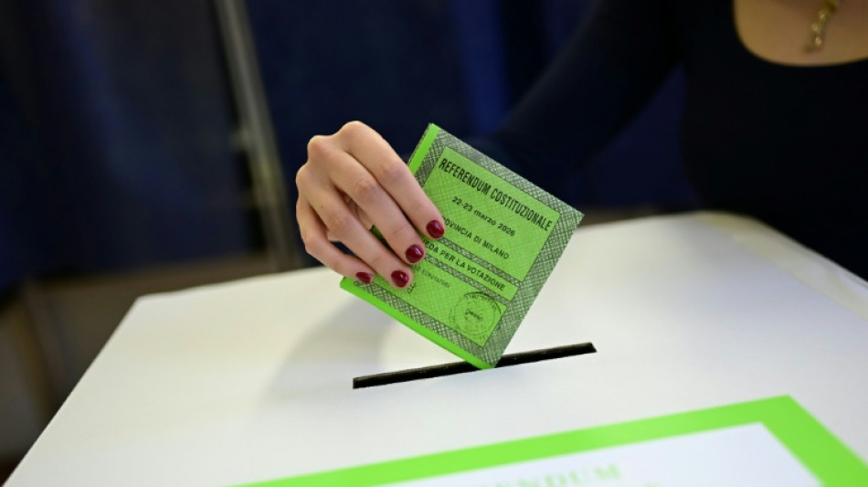 Les Italiens votent &agrave; un r&eacute;f&eacute;rendum sur une r&eacute;forme judiciaire tr&egrave;s contest&eacute;e
