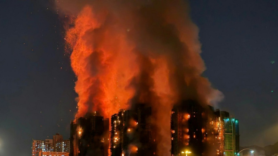 Hong Kong housing estate fire kills at least 36, 200-plus missing