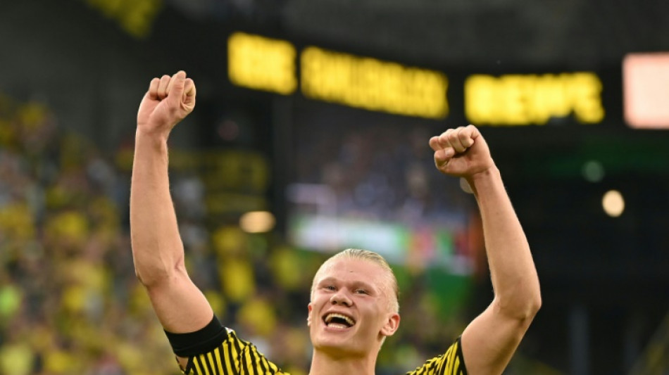 Foot: Haaland veut "gagner des troph&eacute;es" avec Manchester City