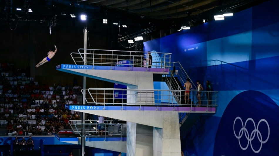 Saint-Denis: h&eacute;ritage des JO-2024, le centre aquatique olympique s'ouvre au grand public